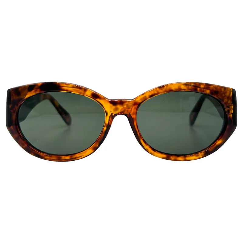 PUFF Demi Round Mod Cat-Eye Sunglasses sold by Giant Vintage