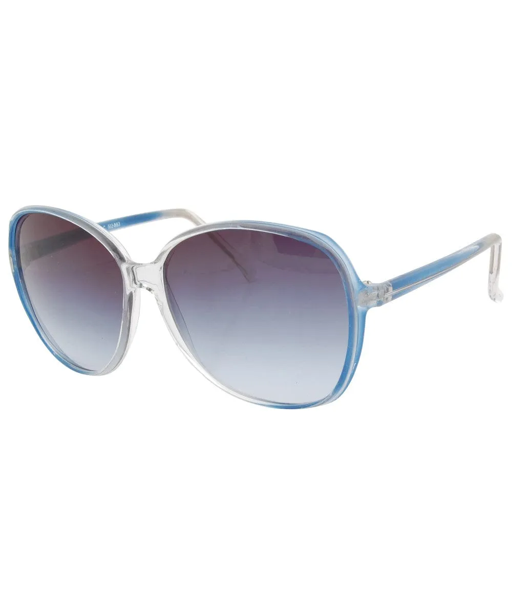 NONNA Blue Womens Sunglasses sold by Giant Vintage product image thumbnail 2