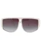 EASY White Shield Sunglasses sold by Giant Vintage