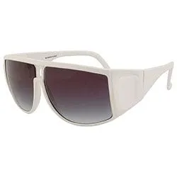 EASY White Shield Sunglasses sold by Giant Vintage