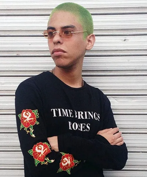 DEMITASSE Brown Rimless Sunglasses sold by Giant Vintage product image thumbnail 4