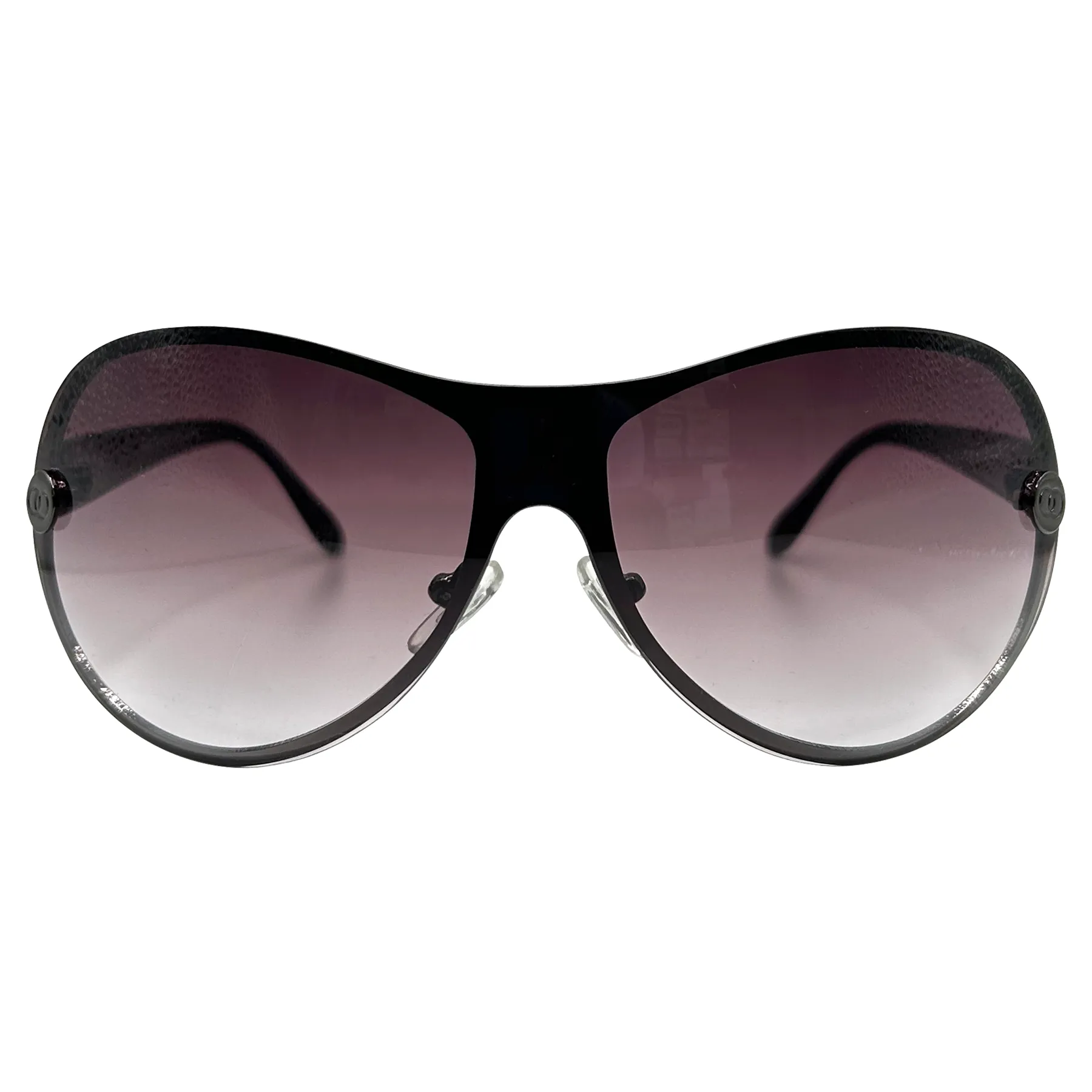 APPLE BOTTOM Shield Sunglasses sold by Giant Vintage product image thumbnail 5