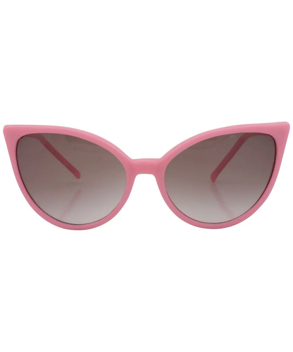 PUSSY Pink Cat-Eye Sunglasses sold by Giant Vintage product image thumbnail 3