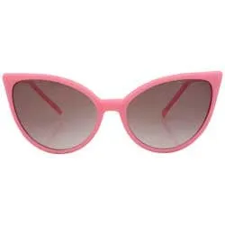 PUSSY Pink Cat-Eye Sunglasses sold by Giant Vintage