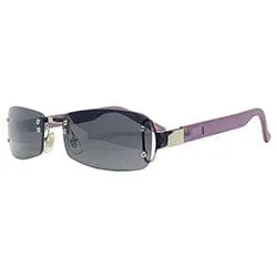 STONED Smoke and Purple Frameless Sunnies sold by Giant Vintage