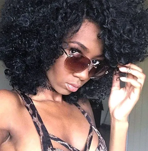 FLIT Brown Rimless Sunglasses sold by Giant Vintage product image thumbnail 4