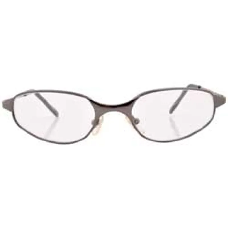 PLAYIN' Gunmetal Clear Glasses sold by Giant Vintage
