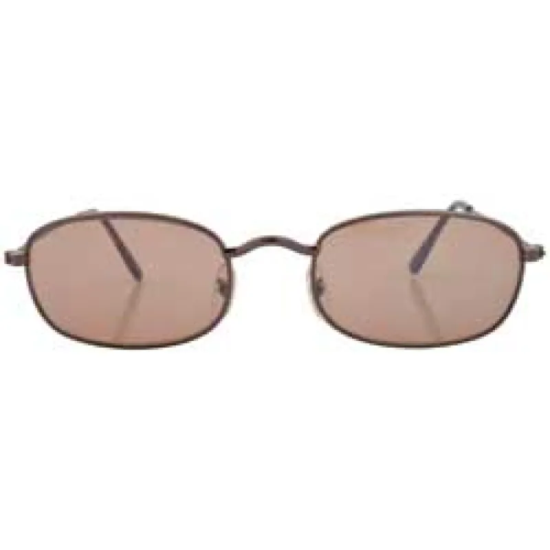 OUTSIDER Brown Square Sunglasses sold by Giant Vintage