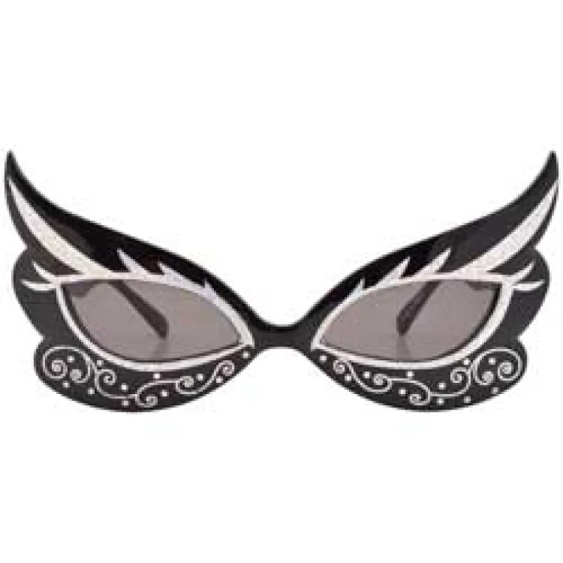 DRAGNES Black Cat-Eye Sunglasses sold by Giant Vintage