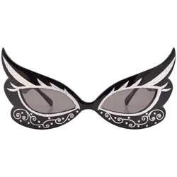 DRAGNES Black Cat-Eye Sunglasses sold by Giant Vintage