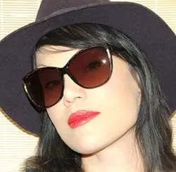 SIMONE Brown Cat-Eye Sunglasses sold by Giant Vintage product image thumbnail 2