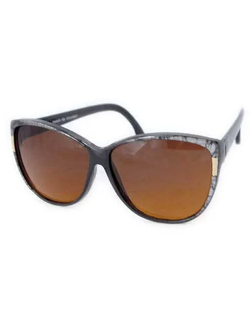 SIMONE Marble Gray Cat-Eye Sunglasses sold by Giant Vintage product image thumbnail 2