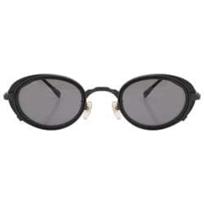 KAFKA Black Oval Sunglasses sold by Giant Vintage