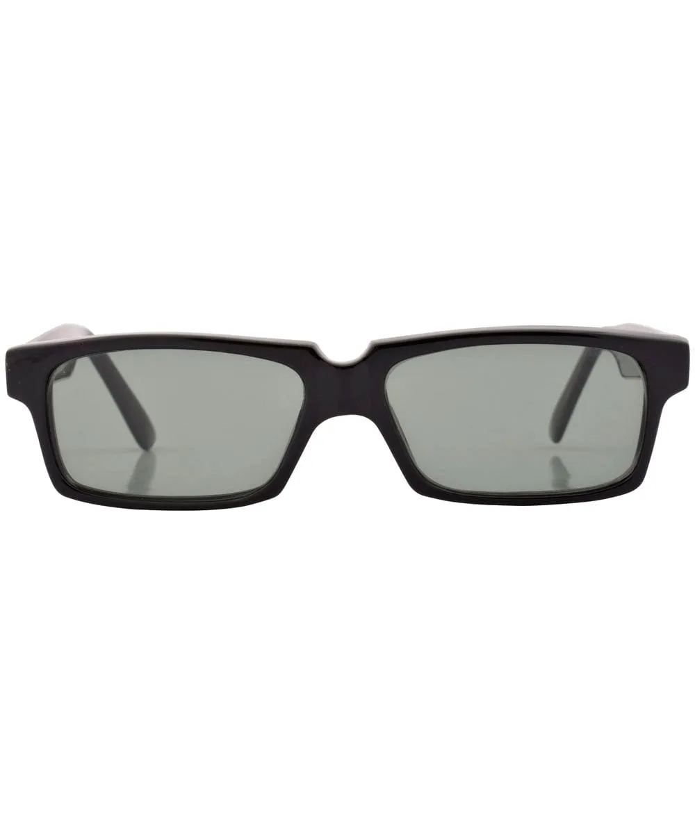LORDZ Black Square Sunglasses sold by Giant Vintage product image thumbnail 3