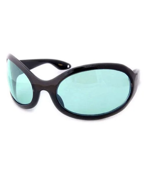 SIXTY SEVEN Aqua 90s Sunglasses sold by Giant Vintage