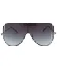KERPOW Black Shield Sunglasses sold by Giant Vintage