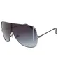 KERPOW Black Shield Sunglasses sold by Giant Vintage