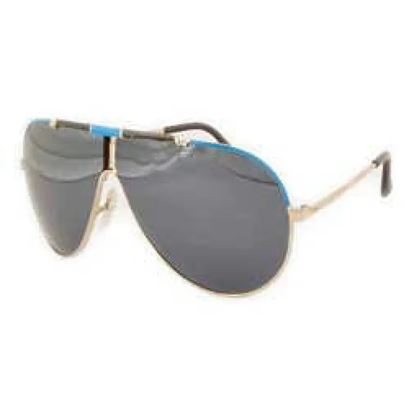 THE MARK Blue Aviator Sunglasses sold by Giant Vintage