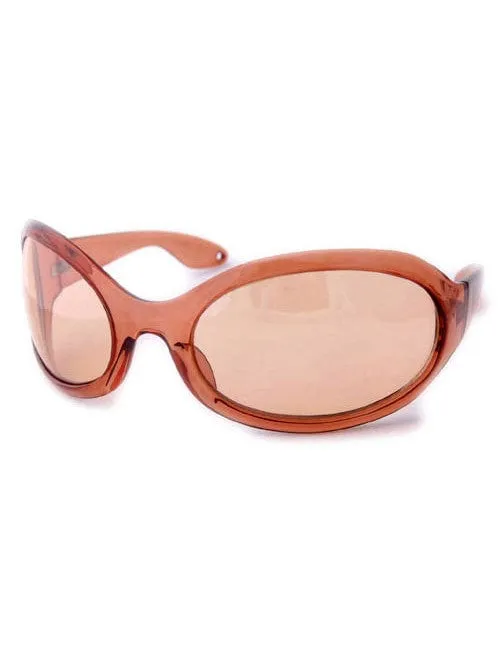SIXTY SEVEN Brown 90s Sunglasses sold by Giant Vintage product image thumbnail 2