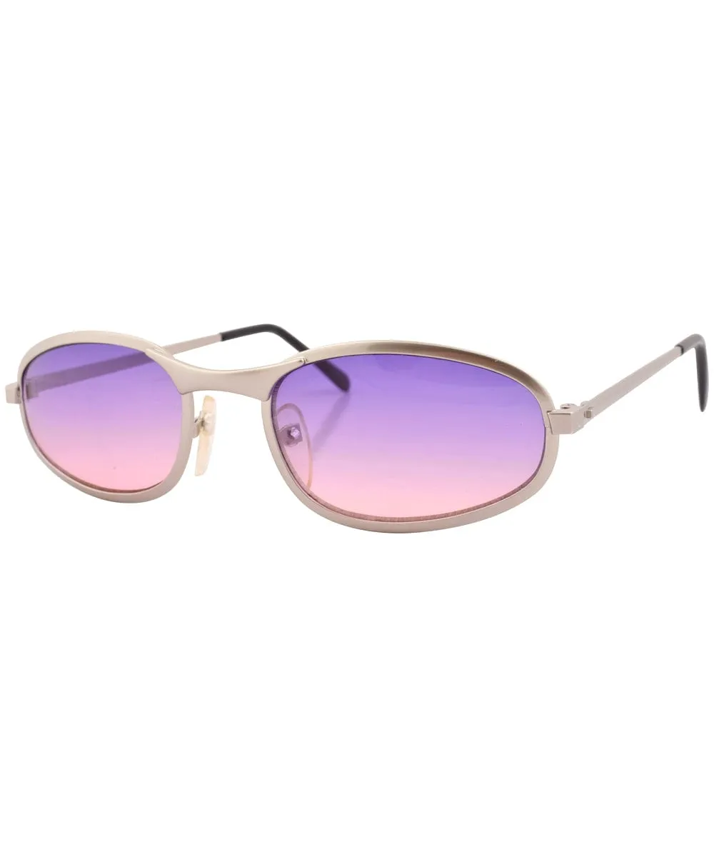 FATE Silver/Purple Micro-Sports Sunglasses sold by Giant Vintage product image thumbnail 2