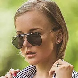 CX-TROOPER Black/Gold Aviator Sunglasses sold by Giant Vintage product image thumbnail 2