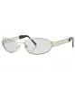 HAL Chrome/Flash Square Sunglasses sold by Giant Vintage