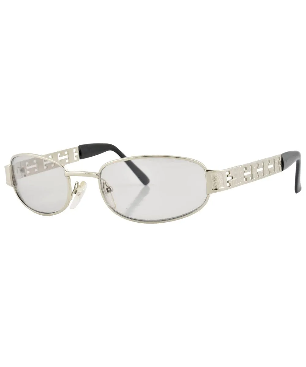 HAL Chrome/Flash Square Sunglasses sold by Giant Vintage product image thumbnail 2