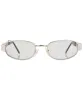 HAL Chrome/Flash Square Sunglasses sold by Giant Vintage