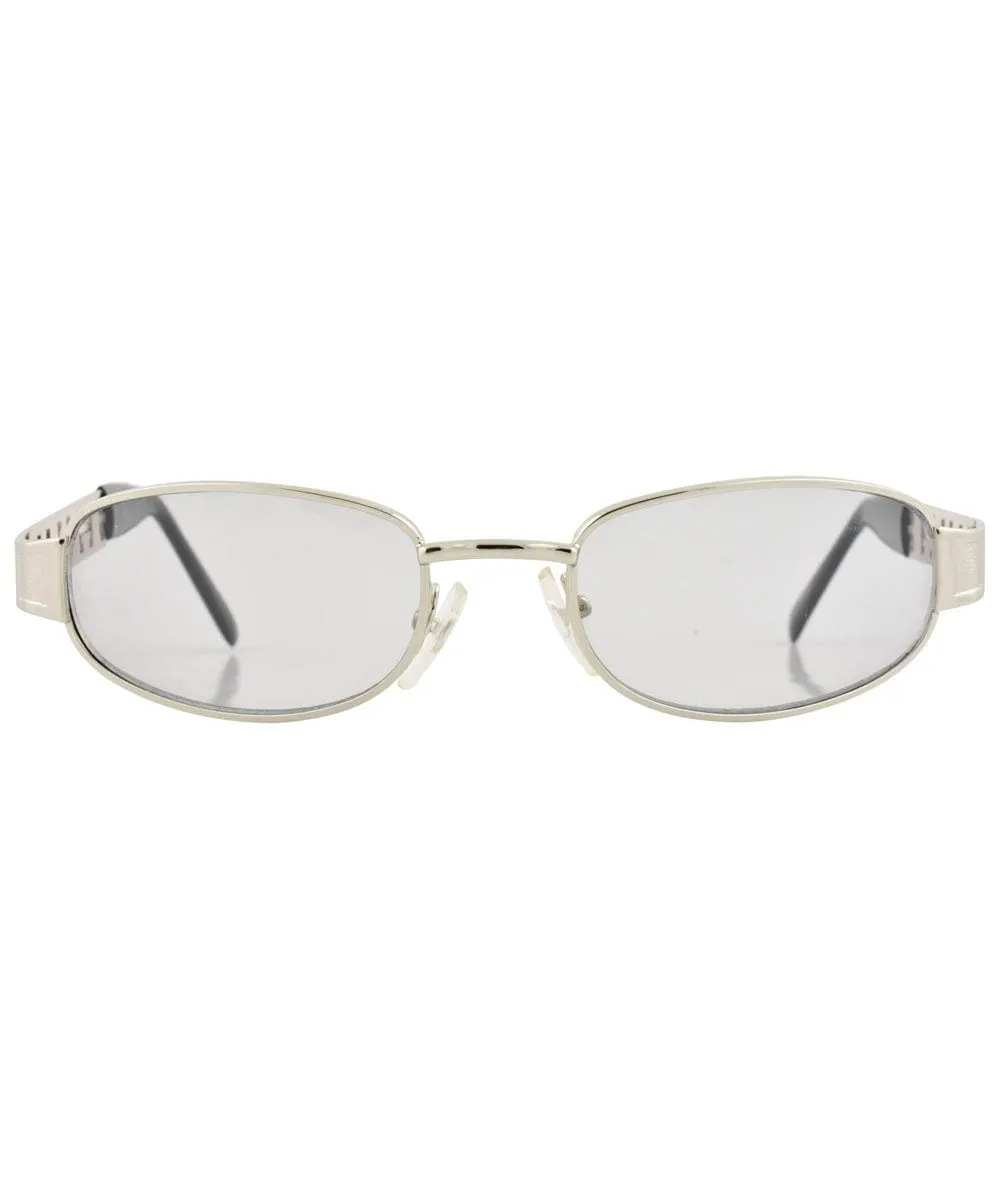 HAL Chrome/Flash Square Sunglasses sold by Giant Vintage product image thumbnail 3