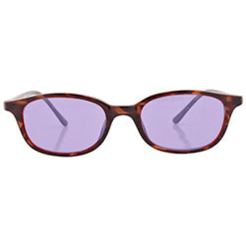 MAZZY Demi/Purple Classic Colored Y2K Sunglasses sold by Giant Vintage