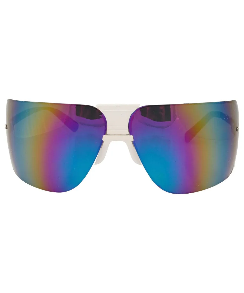 LA WOMAN White/rainbow sold by Giant Vintage product image thumbnail 3