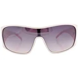 DIZZY White/Pink Oversized Sunglasses sold by Giant Vintage product image thumbnail 3