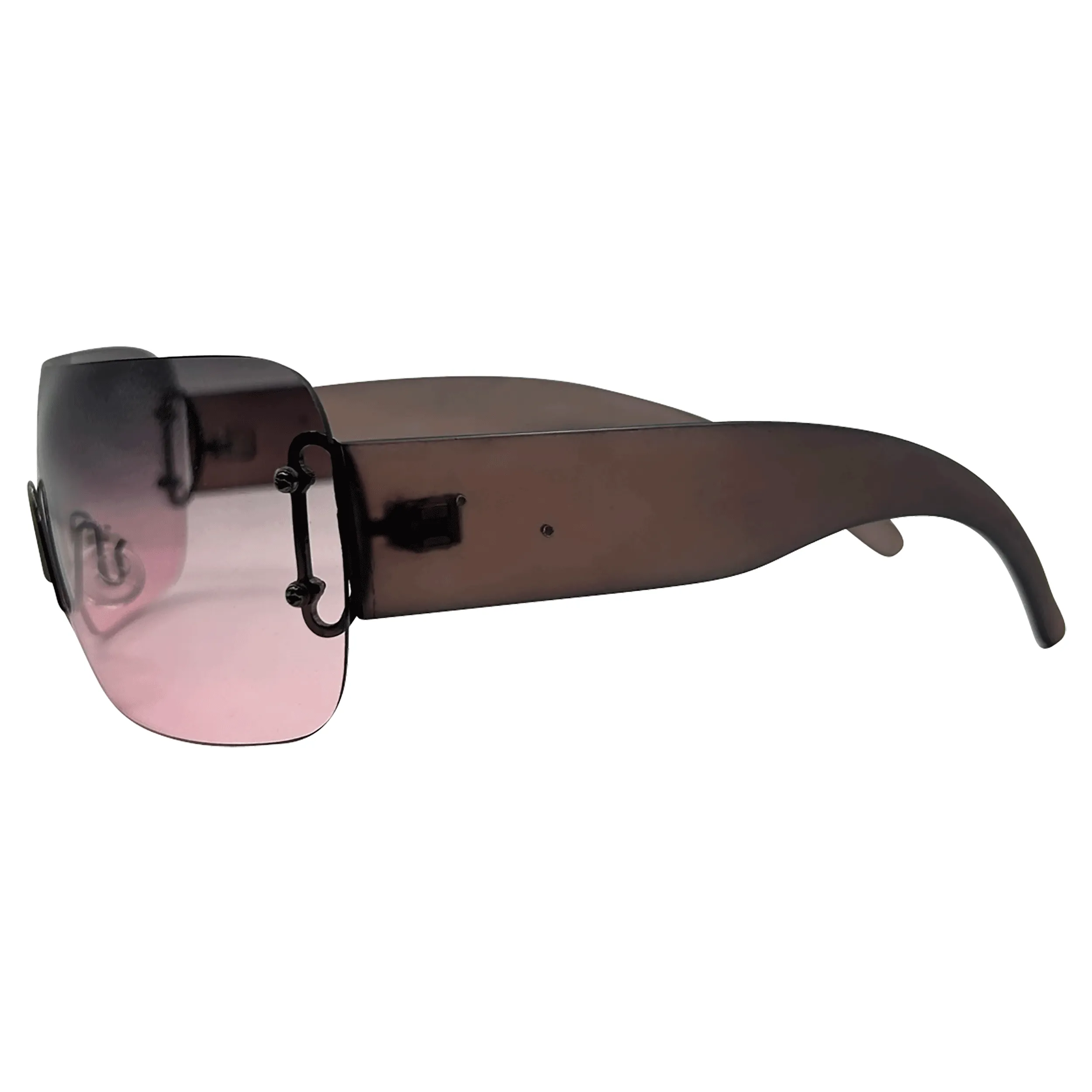 PACHE Rimless Shield Sunglasses sold by Giant Vintage product image thumbnail 2