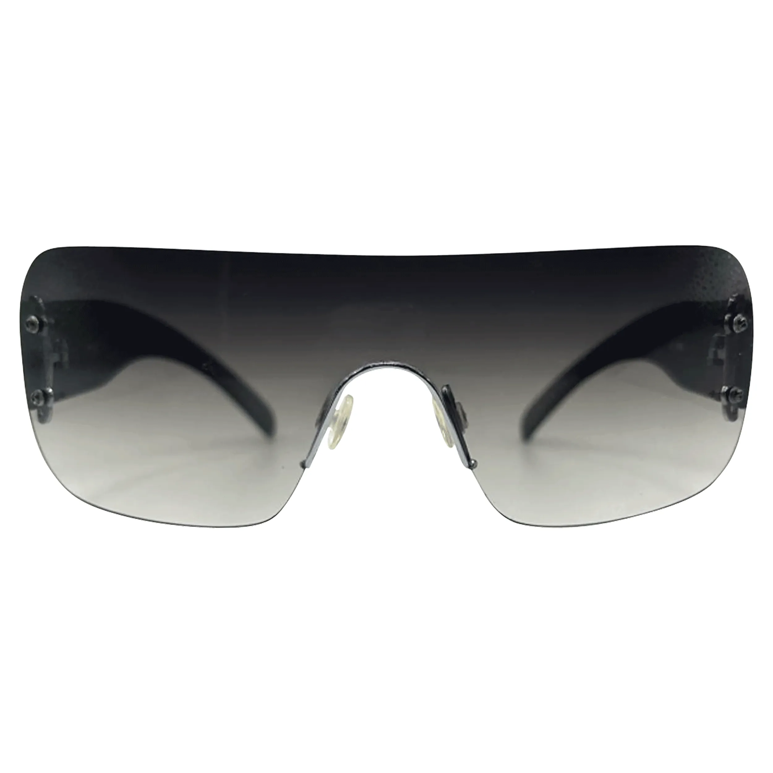 PACHE Rimless Shield Sunglasses sold by Giant Vintage product image thumbnail 5