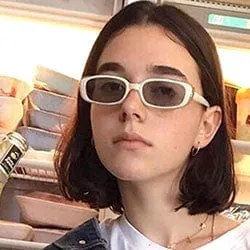 PAR-TEASE White Square Sunglasses sold by Giant Vintage product image thumbnail 2