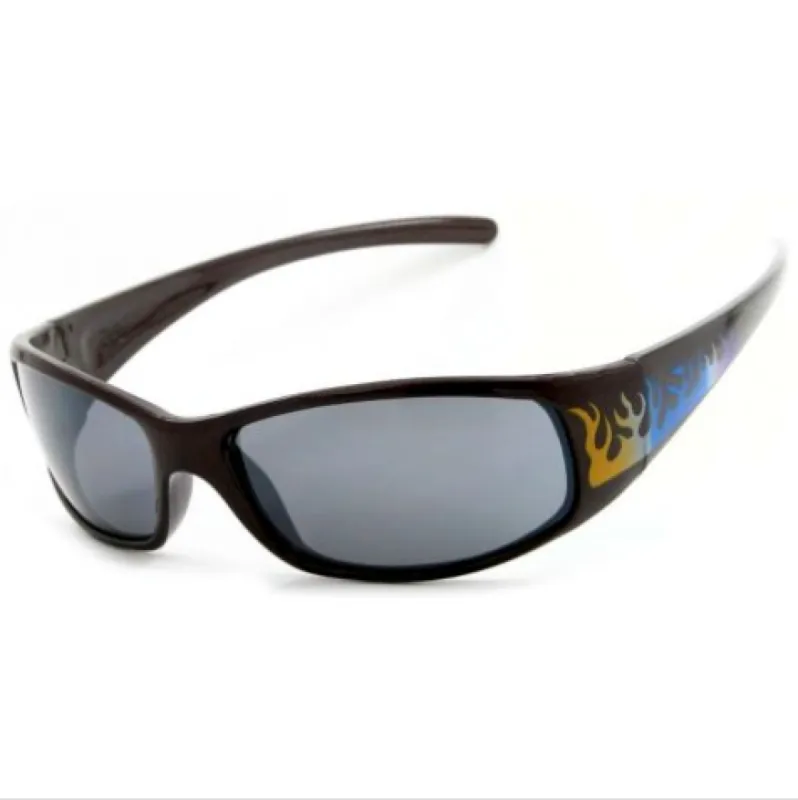 BIKER Sports With Flames Sunglasses sold by Giant Vintage