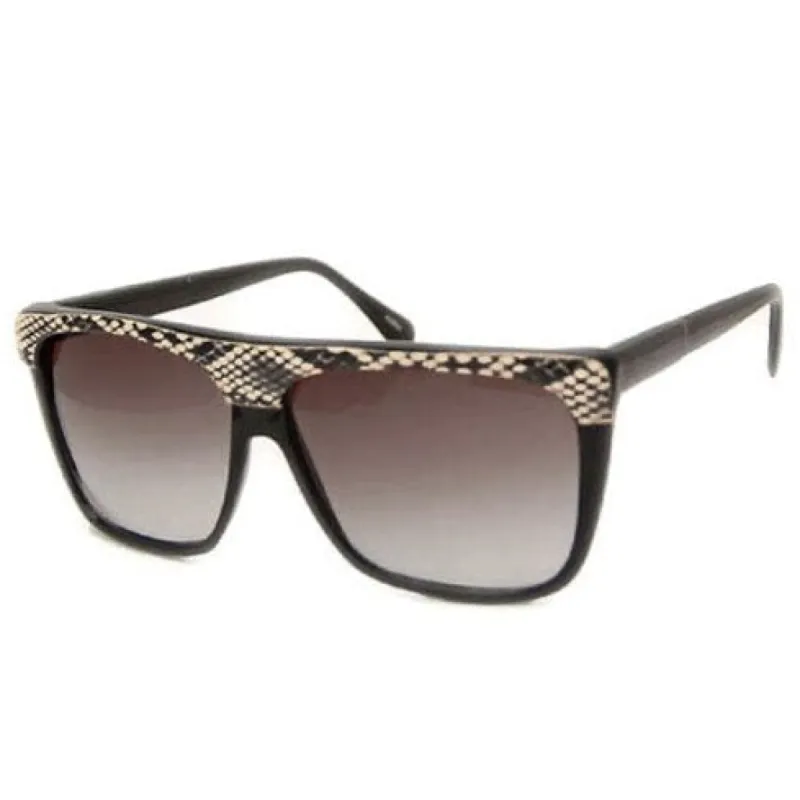 SKIN Black Retro Sunglasses sold by Giant Vintage
