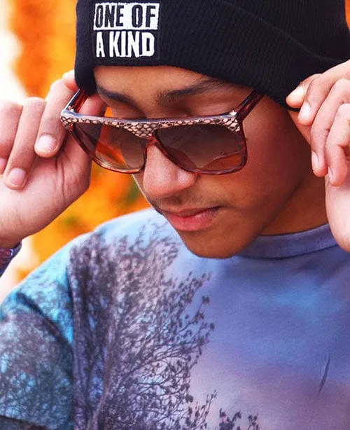 SKIN Tortoise Retro Sunglasses sold by Giant Vintage product image thumbnail 3