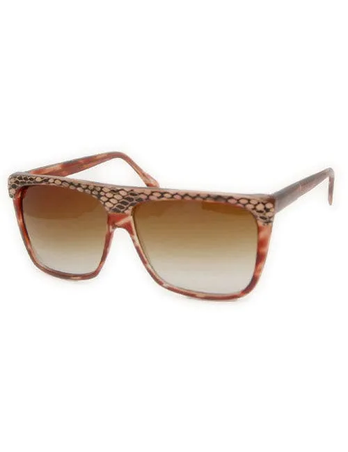SKIN Tortoise Retro Sunglasses sold by Giant Vintage