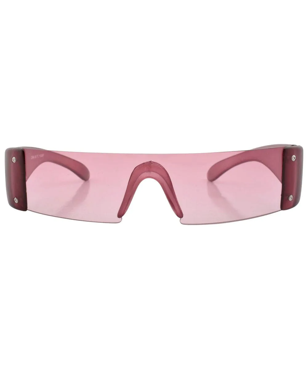 DRATZ Pink Fashion-Forward Sunglasses sold by Giant Vintage product image thumbnail 2