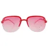 SPRINGY Red/Star Rimless Sunglasses sold by Giant Vintage
