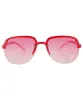 SPRINGY Red/Star Rimless Sunglasses sold by Giant Vintage