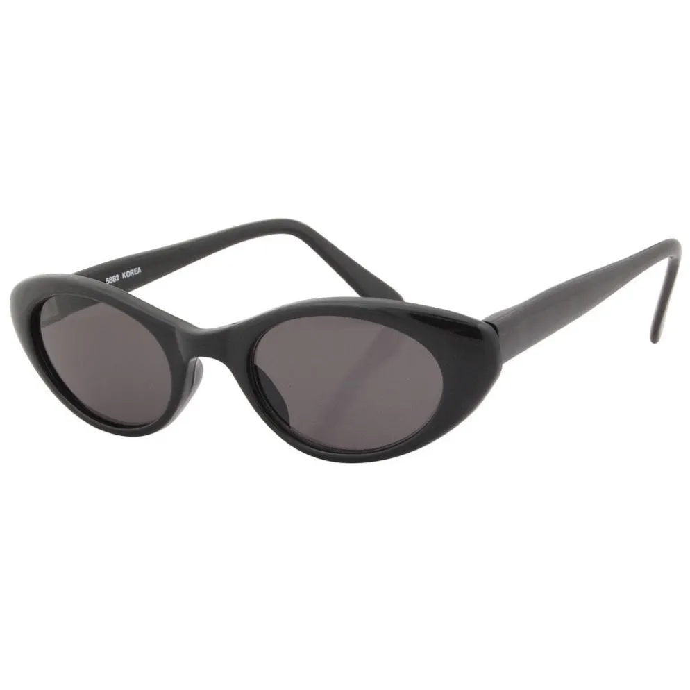 TABBY Black Small Cat-Eye Sunglasses sold by Giant Vintage product image thumbnail 2