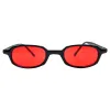 PILLS Black/Red Square Sunglasses sold by Giant Vintage