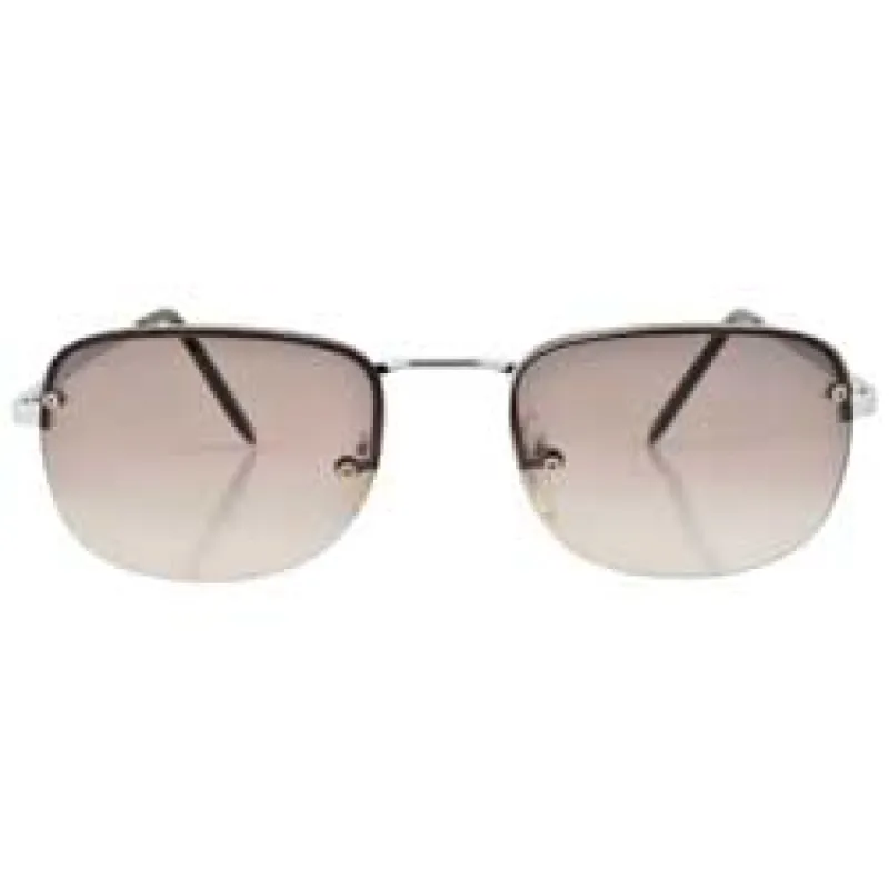 SPRINKLES Smoke Rimless Sunglasses sold by Giant Vintage