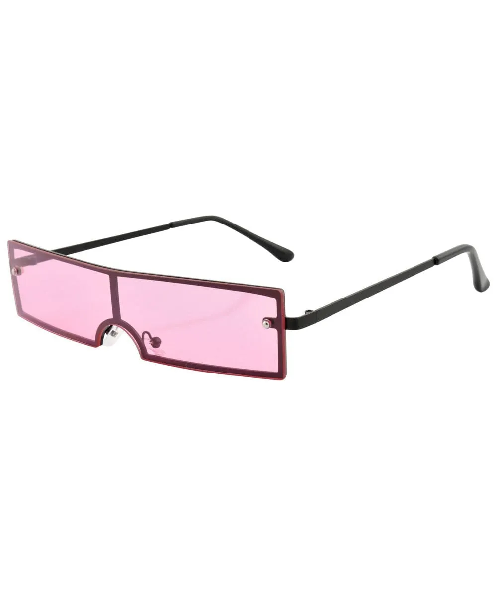 CHOW MEIN Pink Fashion-Forward Sunglasses sold by Giant Vintage product image thumbnail 3