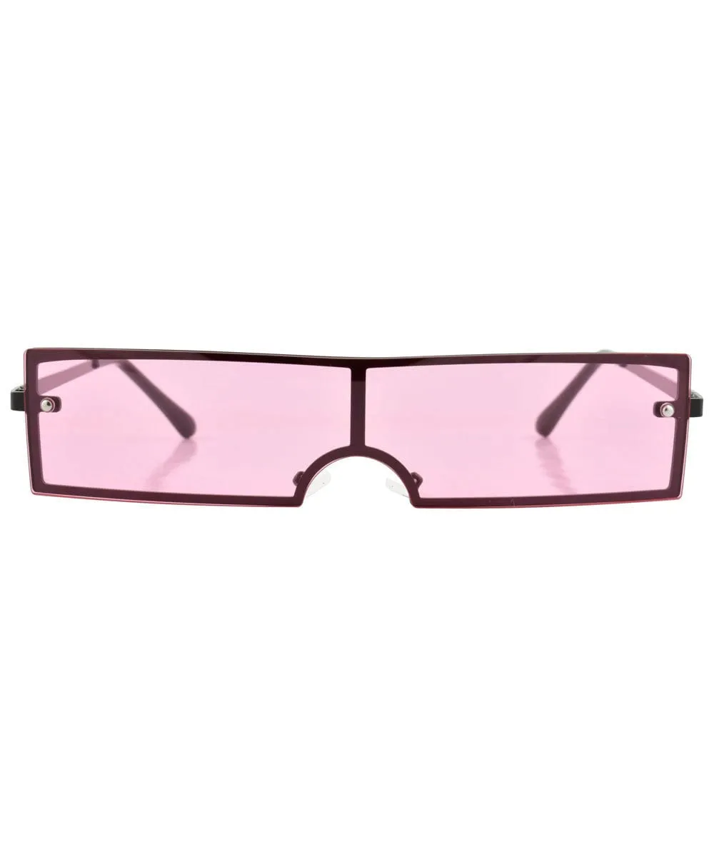 CHOW MEIN Pink Fashion-Forward Sunglasses sold by Giant Vintage product image thumbnail 2