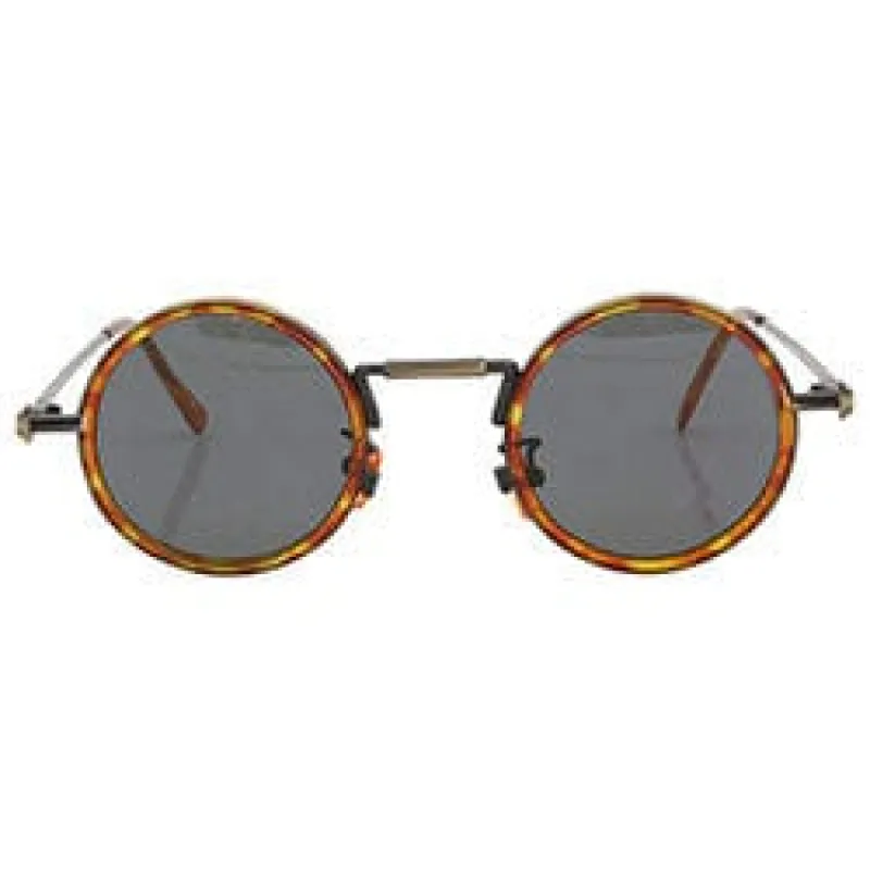 TRAFFIC Demi/Super Dark Round Sunglasses sold by Giant Vintage