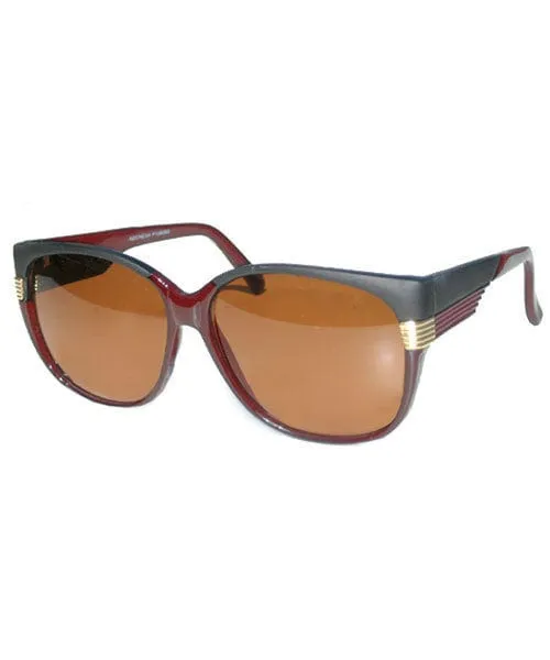 DAISY Black/Crystal Red Cat-Eye Sunglasses sold by Giant Vintage product image thumbnail 3