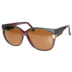 DAISY Black/Crystal Red Cat-Eye Sunglasses sold by Giant Vintage